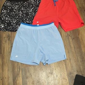 Men’s 5 inch Fabletics shorts bundle